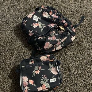 Abercrombie & fitch backpack and lunch box